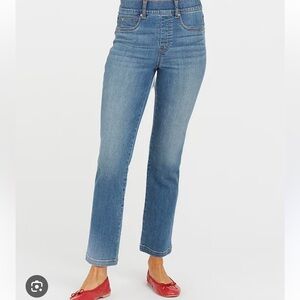 Spanx womens EveryWear Straight Leg Jeans size S High riseVintage Indigo